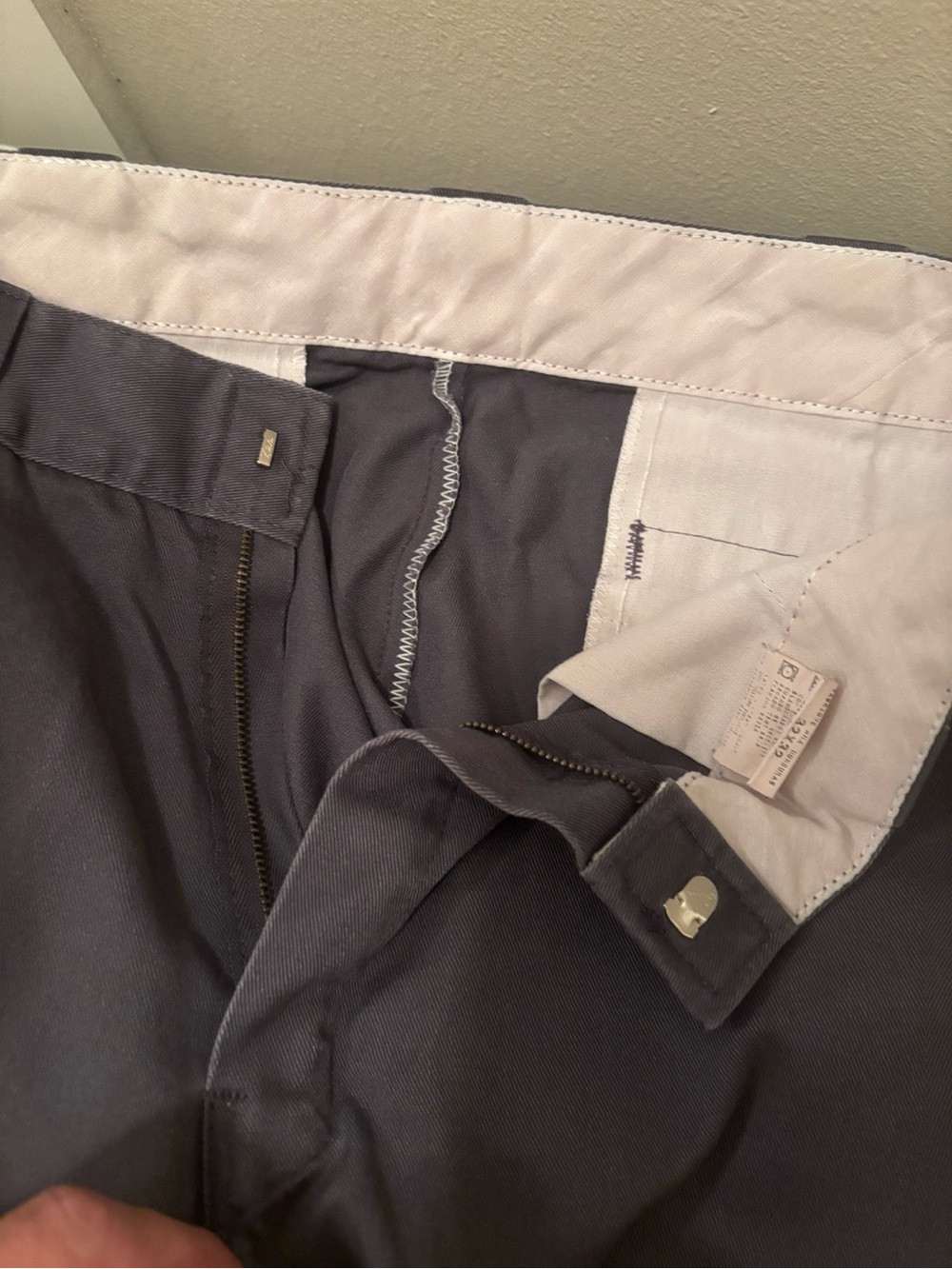 Dickies Men's Gray Casual Pants - Classic Straight Fit